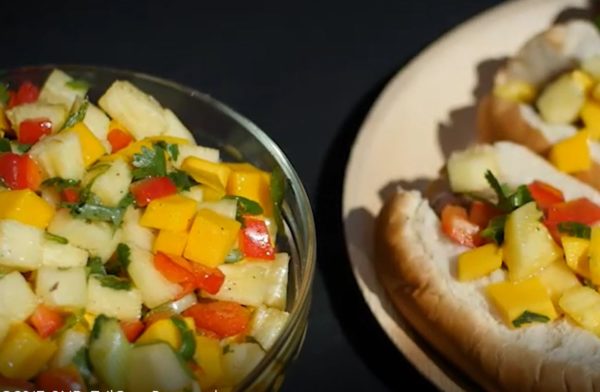 Tailgating Tips Mango Salsa